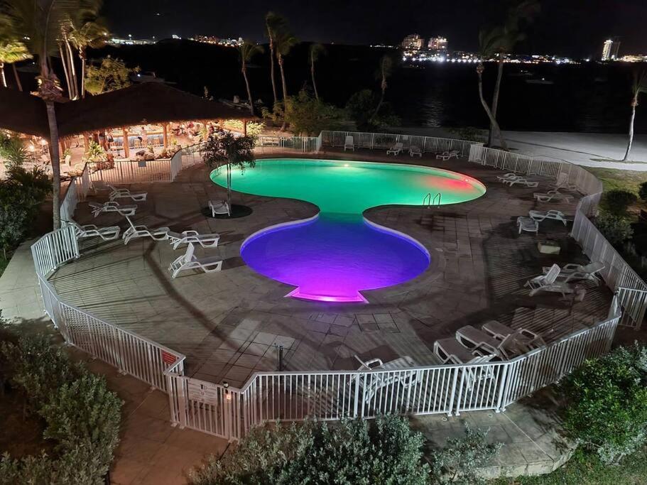 Superbe Studio Lumineux, Vue Sur Piscine Et Mer Baie Nettle Kültér fotó